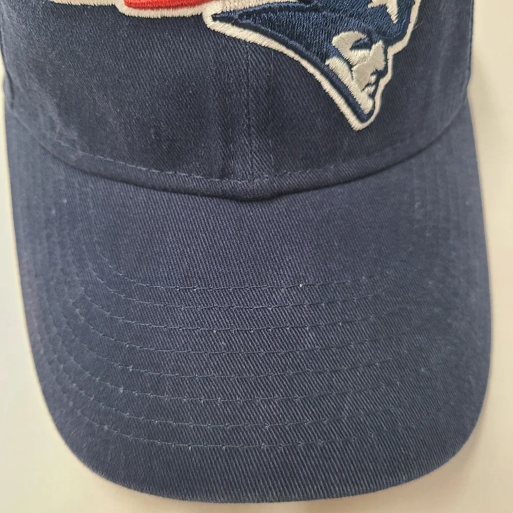 Youth New England Patriots Hat Strapback New Era 9Twenty Blue Red NFL Football